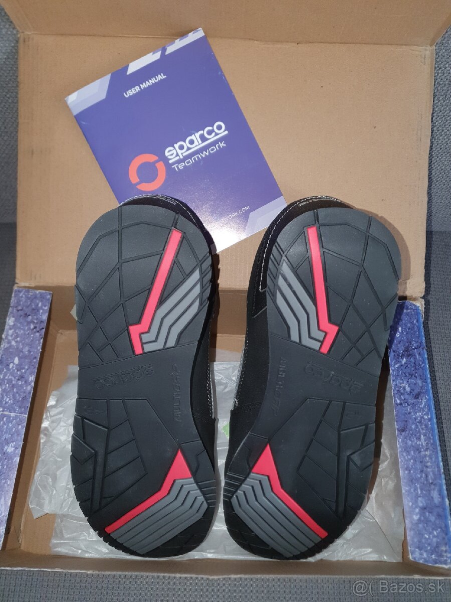 Pracovna obuv Sparco čierno sivá 42 - 2