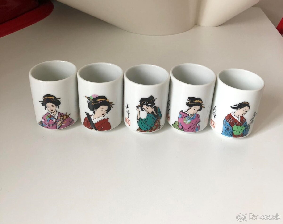 Čínske/japonské misky na omáčku / poldecáky - 2