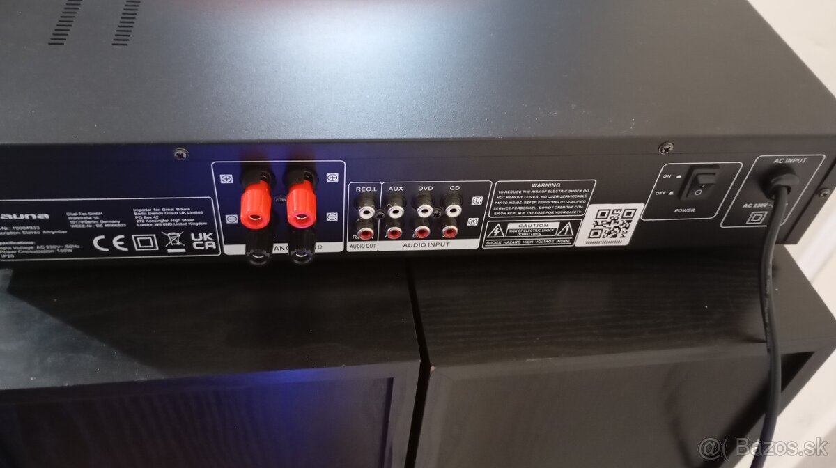 Predam reproduktory zo zosilňovačom. Veľmi ma - 2