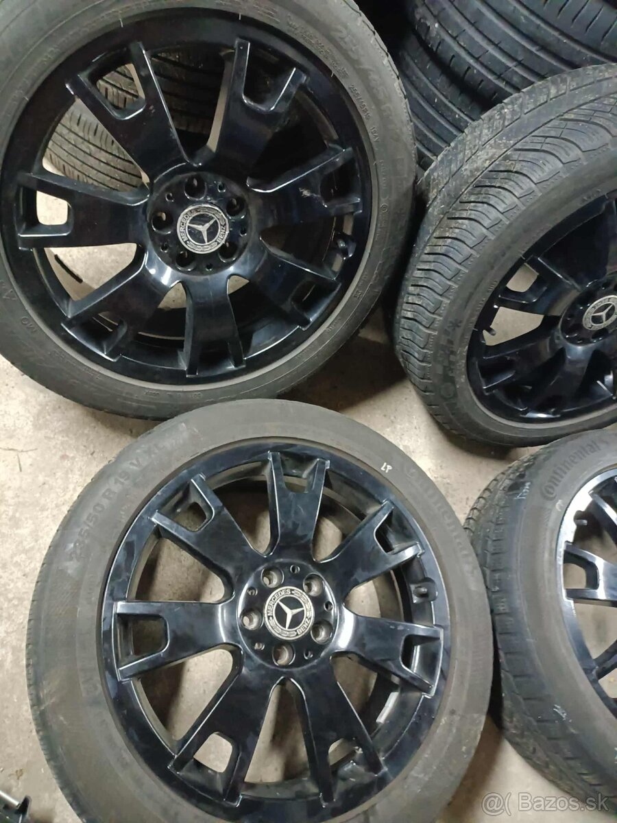 ❄️zimné alu disky orig. Mercedes 5x112 R19 dvojroZmer - 2