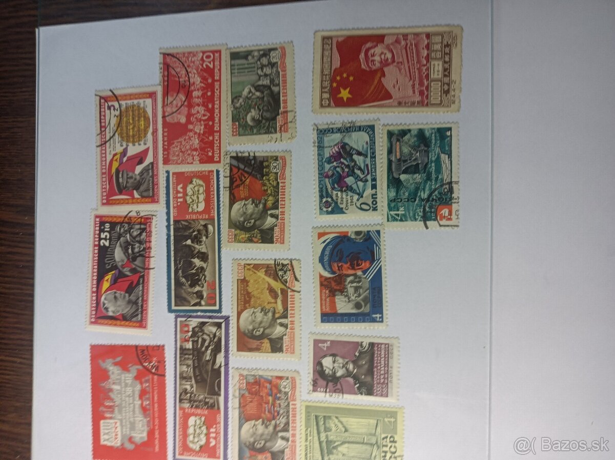 Sovětské známky - 2