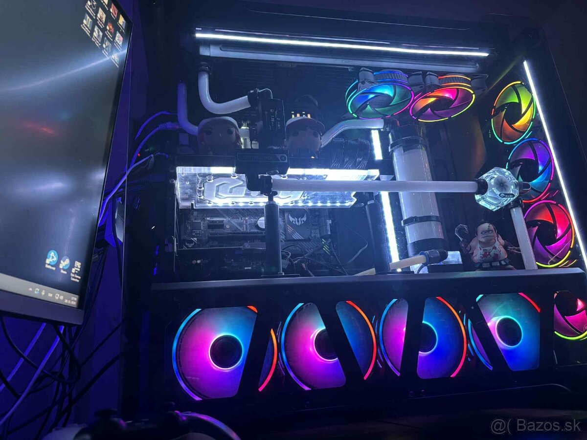 PC Custom cooling /RTX 3070TI/ AMD Ryzen 7 5800X3D/Raijintek - 2