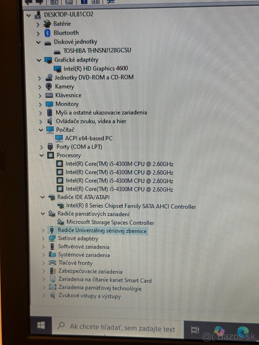 Predám Lenovo Thinkpad T540p - 2