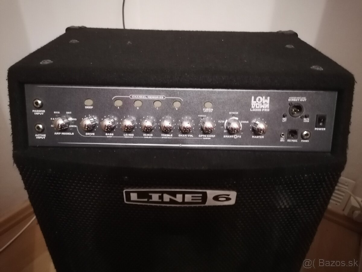 Basgitarové kombo Line 6 LowDown LD300 Pro - 300W - 2