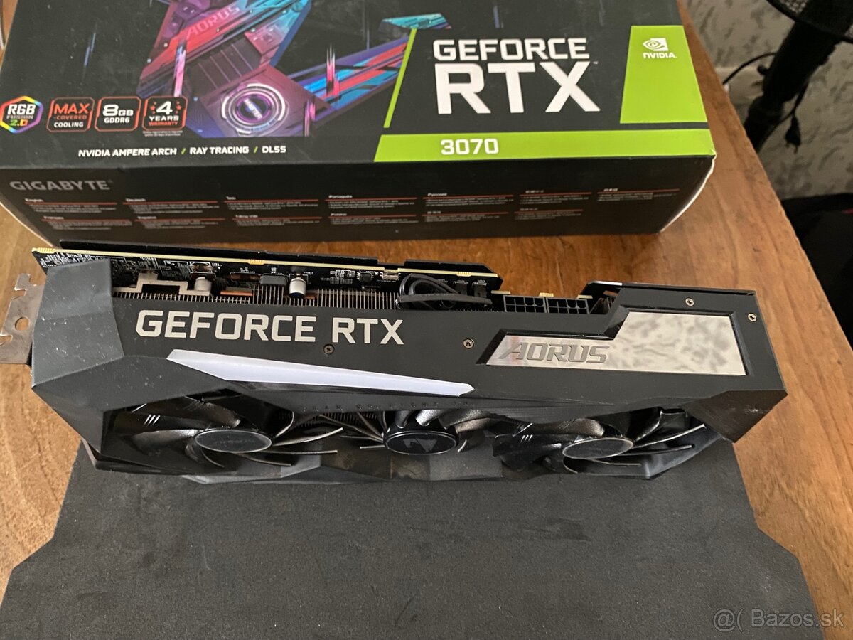 Rtx 3070 GIGABYTE Aorus 8GB - 2