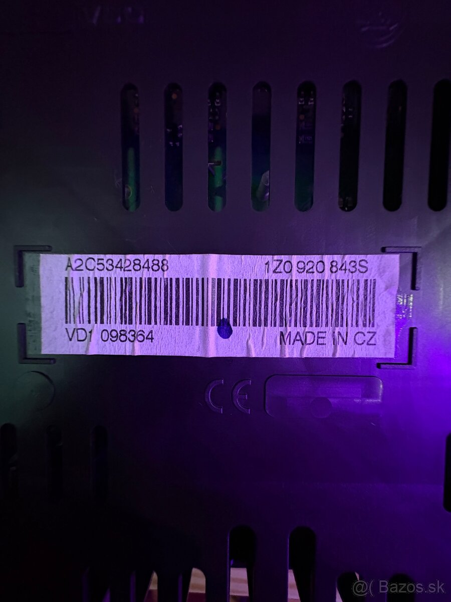 Škoda octavia 2 fl prístrojová doska - 2