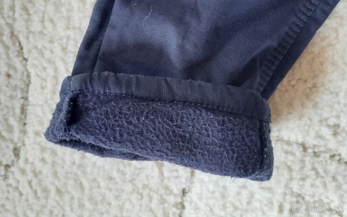 zateplené nohavice 116 - 2