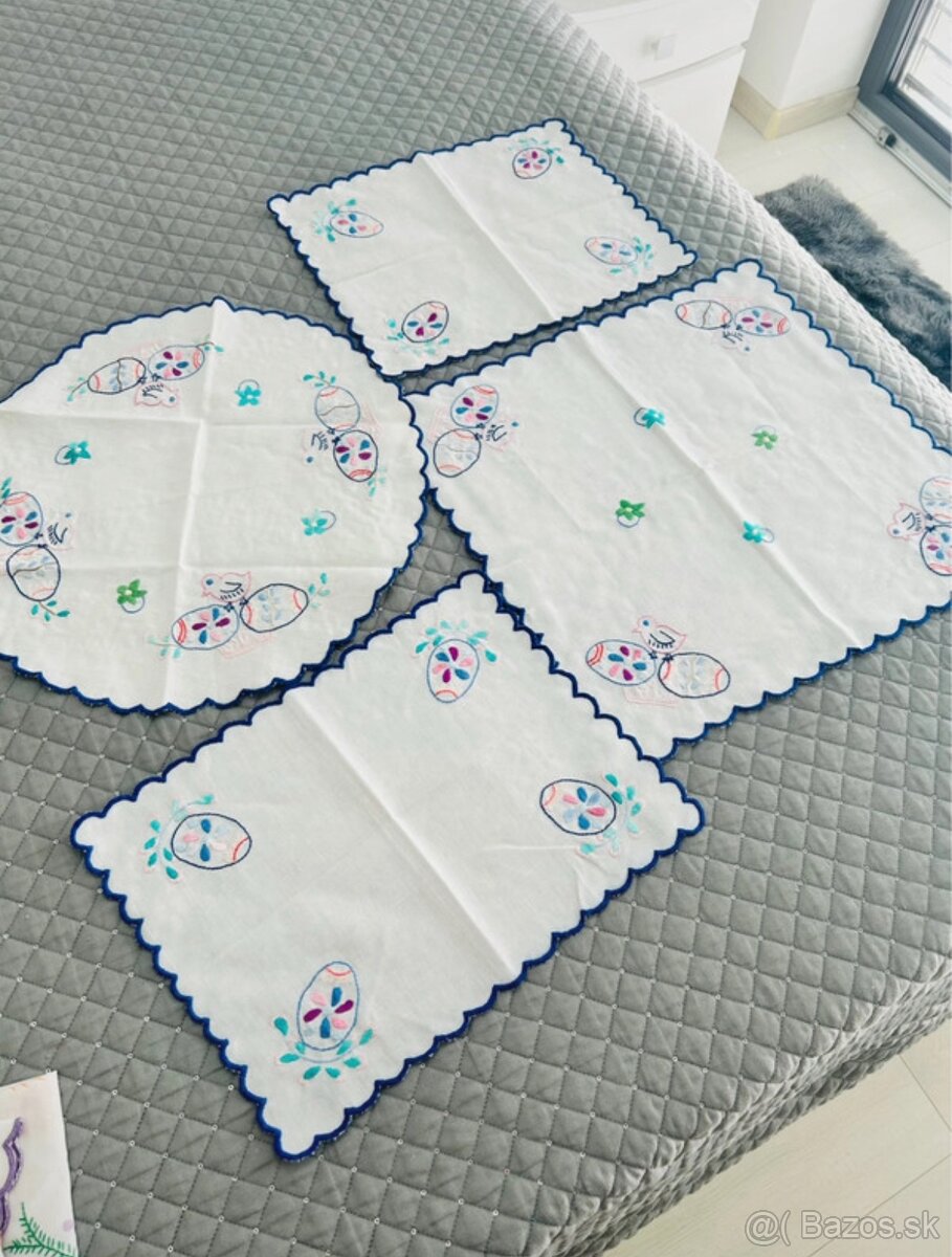 Ručne vyšívané obrusy - 2