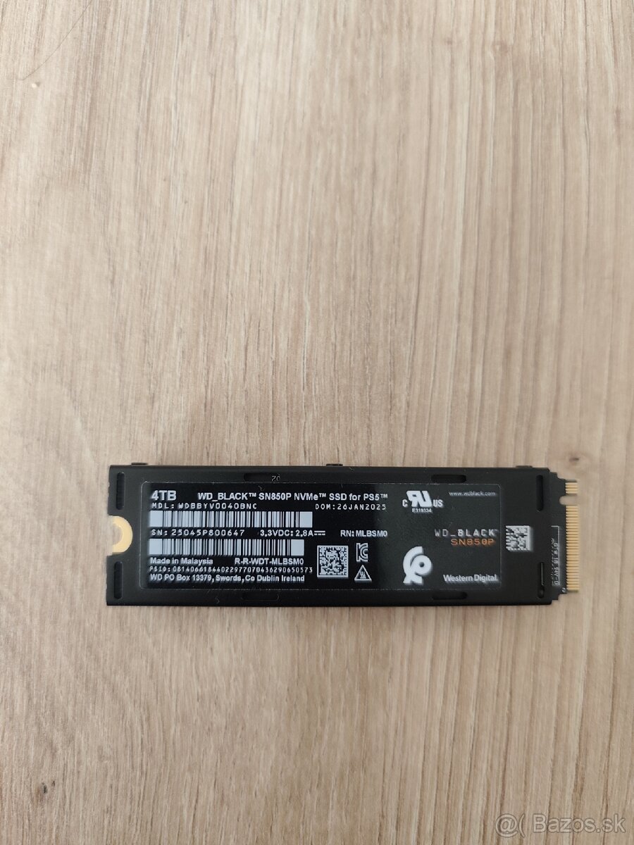 WD_BLACK SN850P 4TB - 2