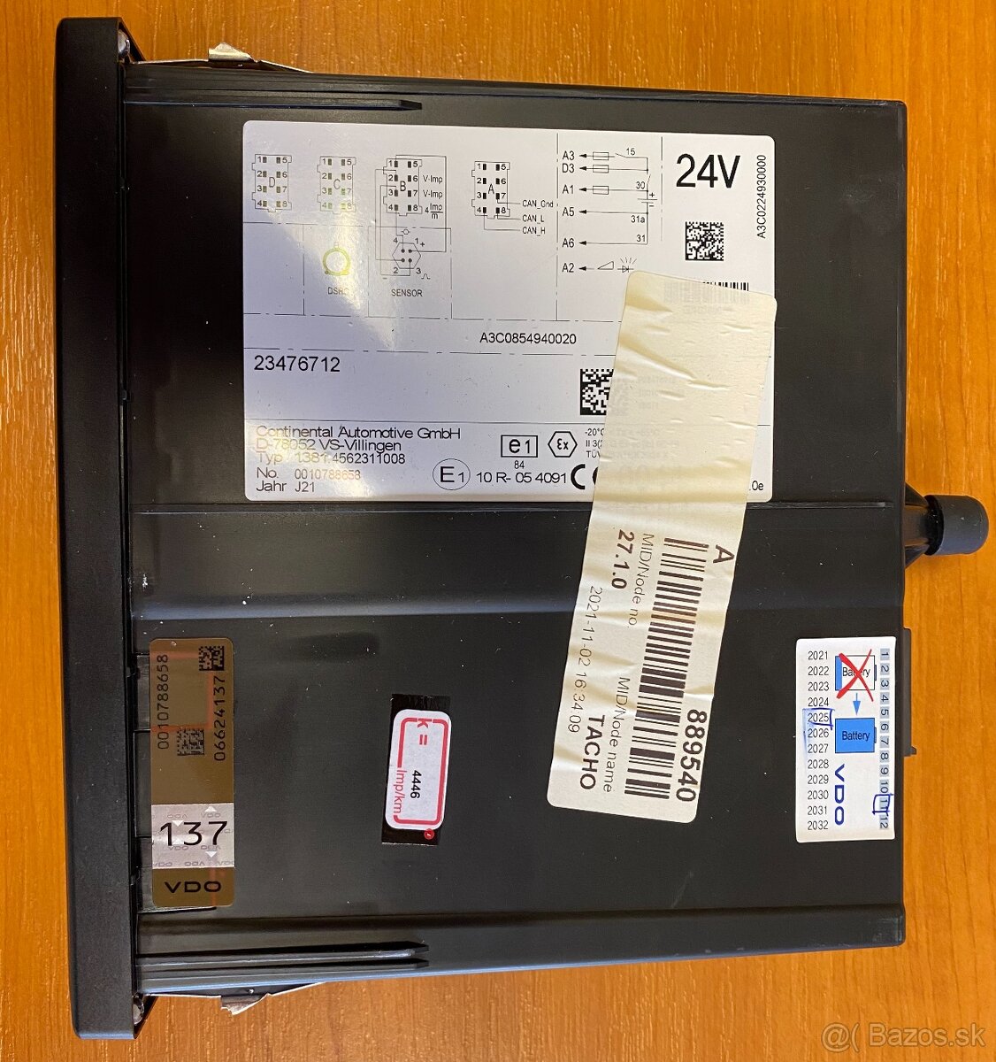 Tachograf 2. generácia 11/2021 VDO VOLVO - 2