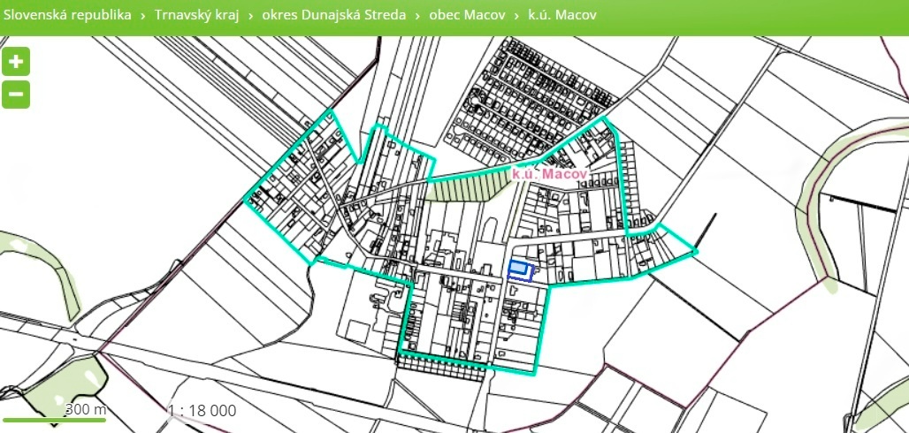 Predaj stavebného pozemku v obci Macov - 2