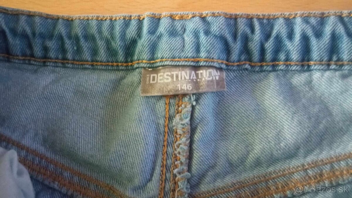 Široké štýlové rifle 140/146 - 2