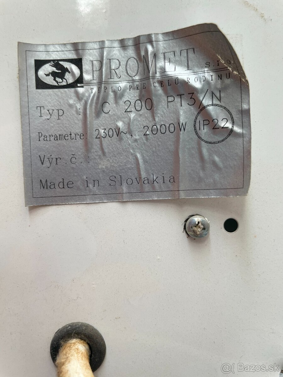 Elektrický konvektor Promet - 2