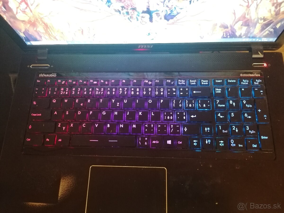 17,3" Hráčsky notebook MSI GE70-2PE - predám. - 2