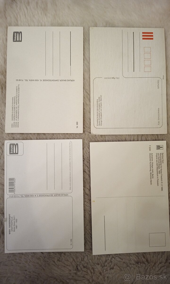 Pohľadnice pomníky Sisi_R-U - 2