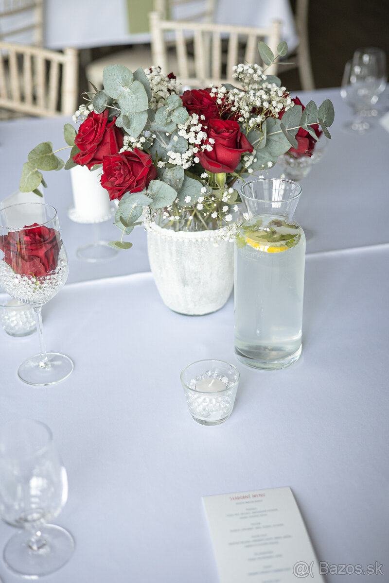 svadobná výzdoba na stoly - 2