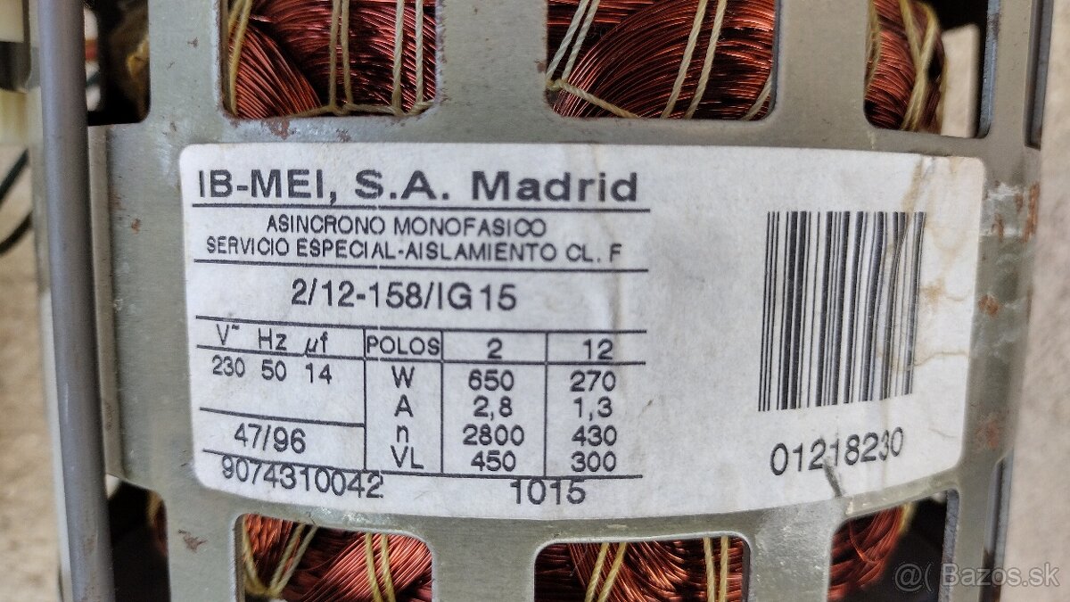 motor z práčky - 2