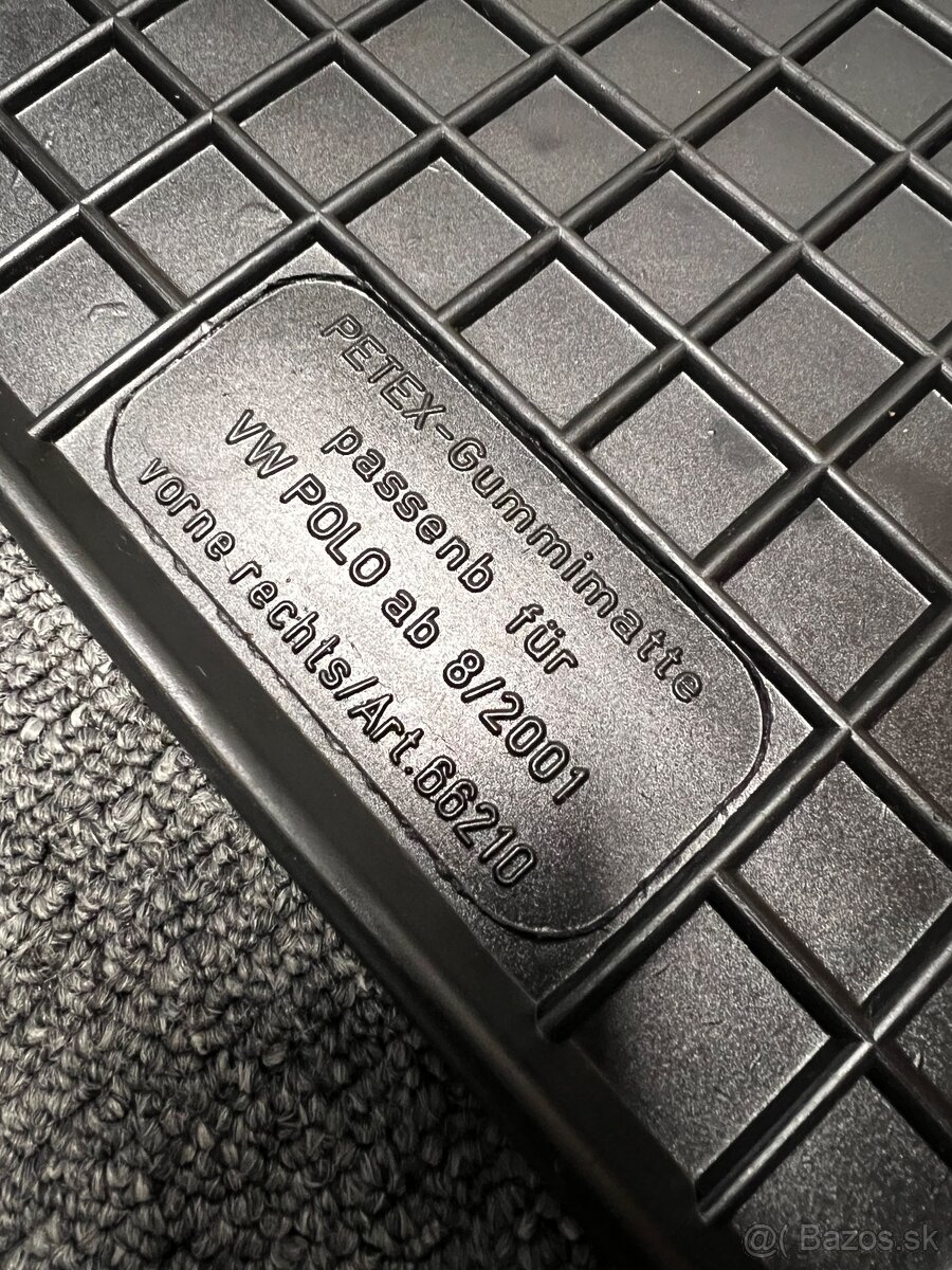 Gumené rohože-VW Polo 9N (2001-2009) - 2