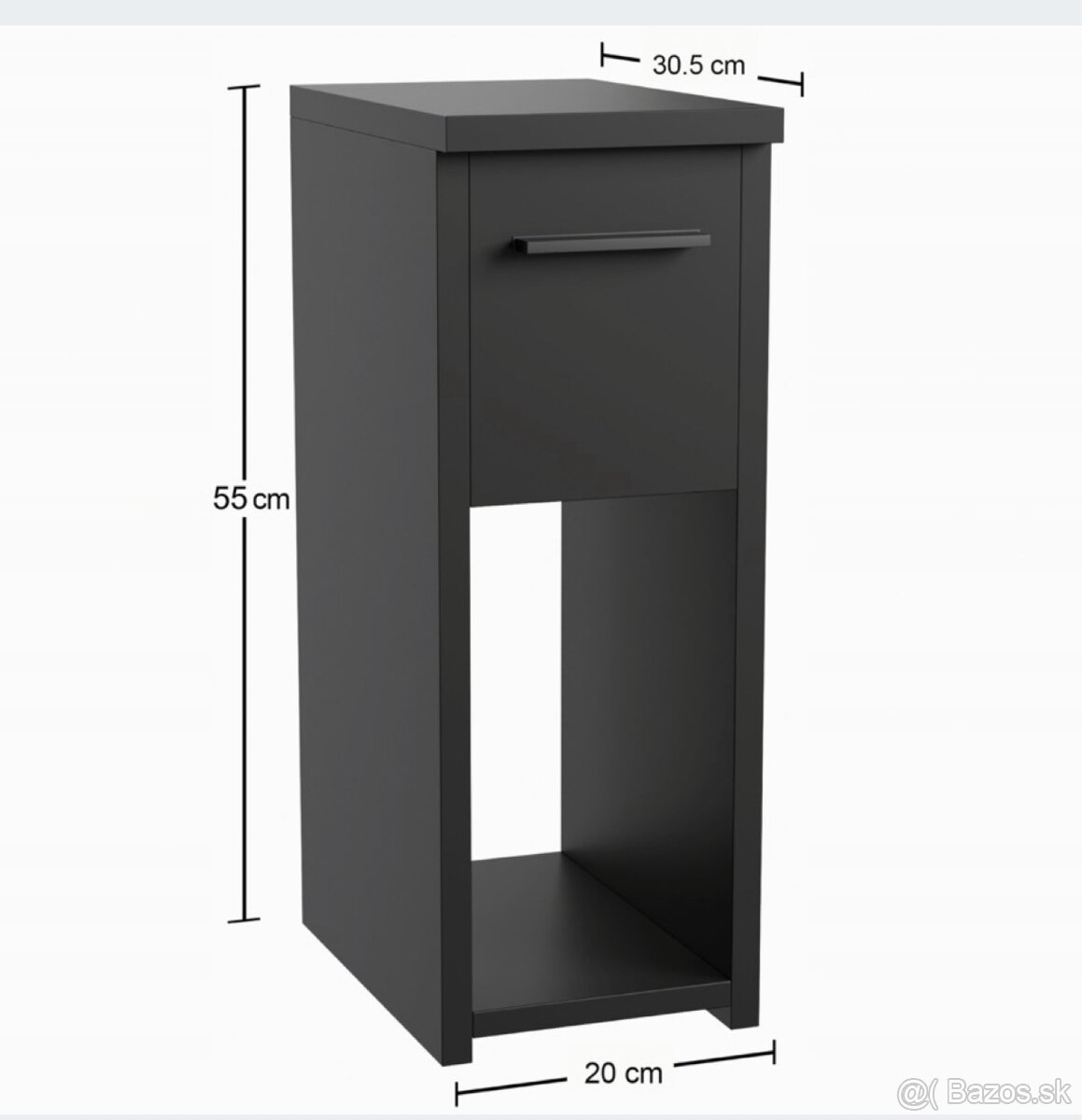 2 nočné stolíky-ČÁRY - 2