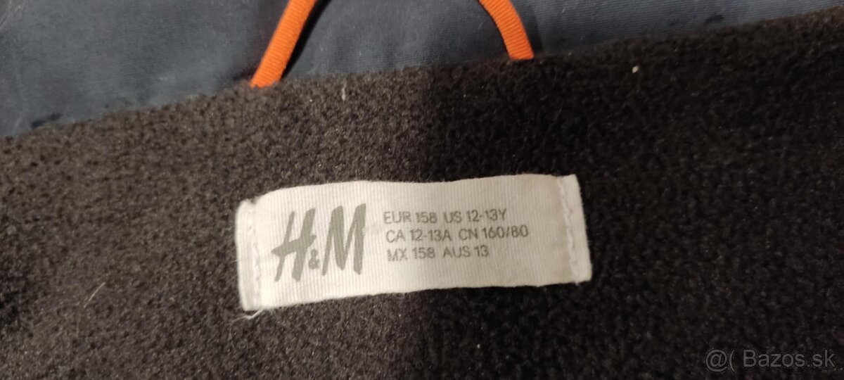 Prechodná chlapčenská bunda HM veľkosť 158 - 2