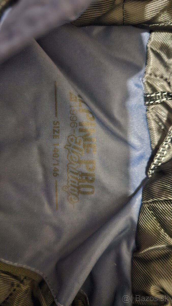 Detská bunda Alpine Pro s membránou PTX v. 140/146 - 2