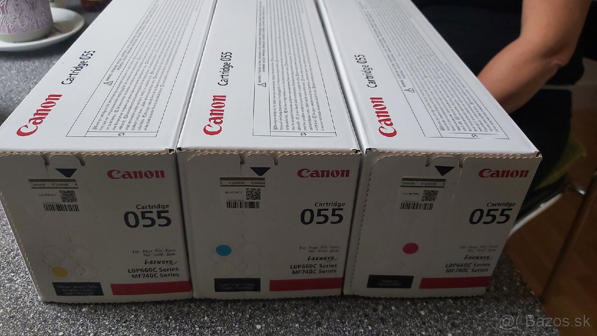 Predám nové catridge Canon 055 - 2