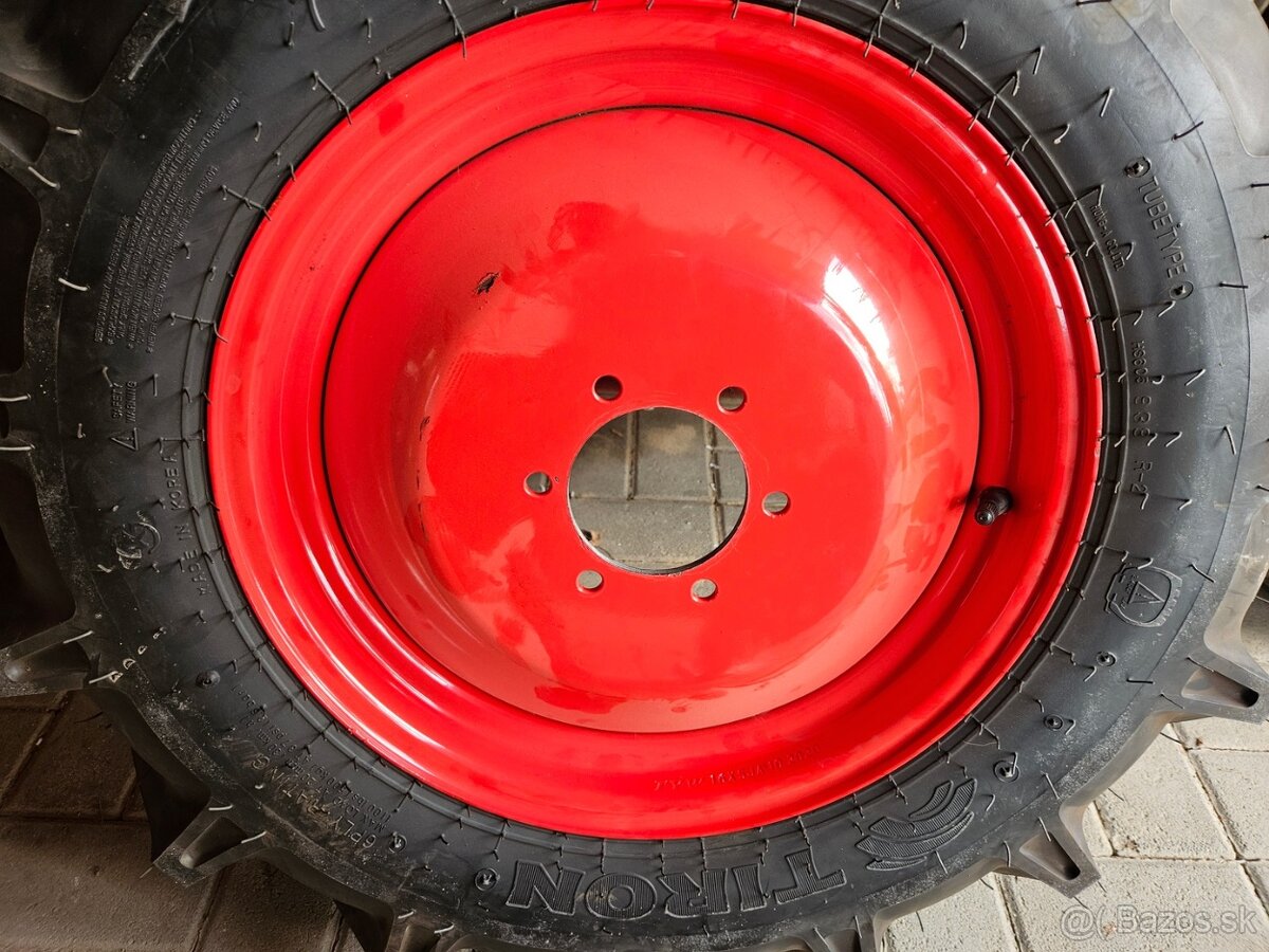 Čisto nové kolesá aj s diskami, na traktor - 2