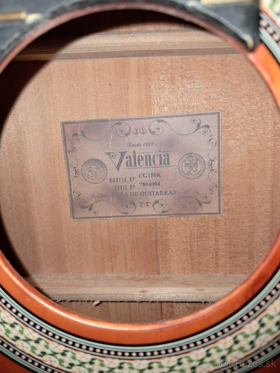 Gitara klasicka 3/4 Valencia - 2