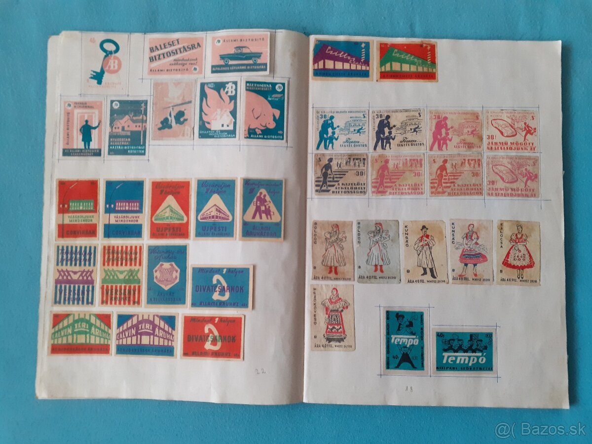 Predam zapalkove nalepky - 2