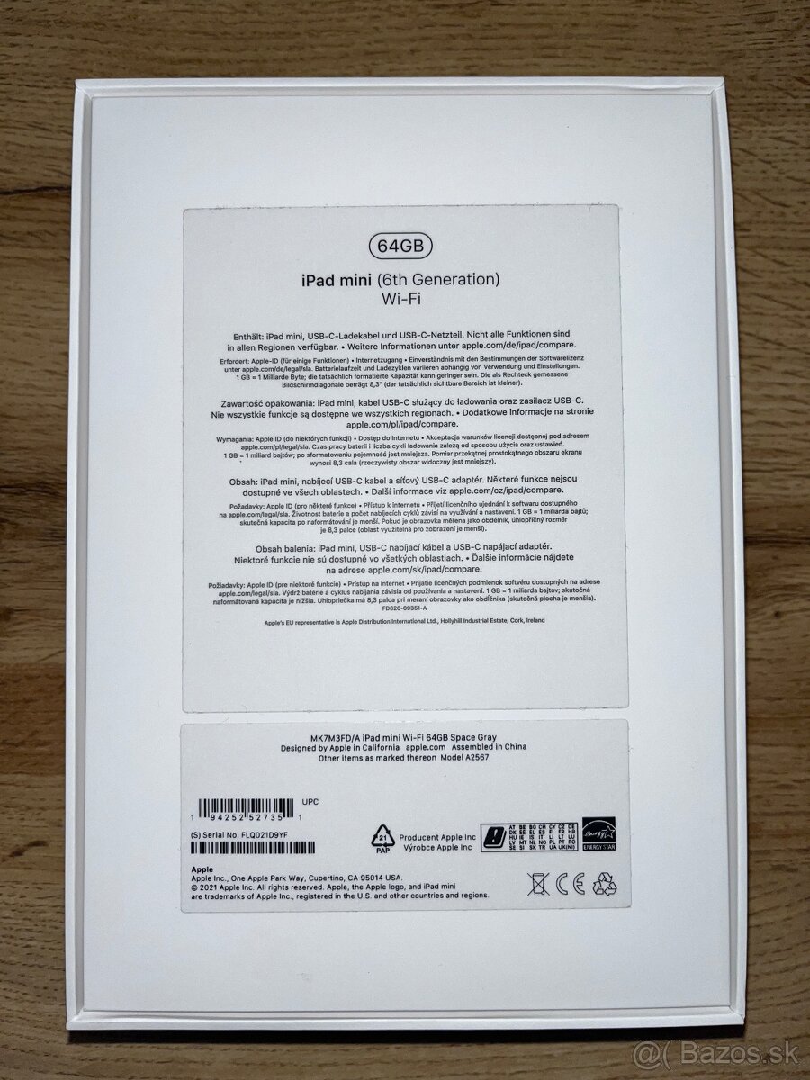 Apple iPad mini (2024) 64GB - 2