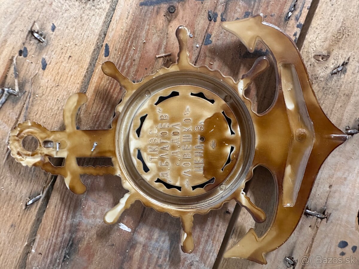 ⚓ Vintage keramický teplomer “Kotva s kormidlom - 2