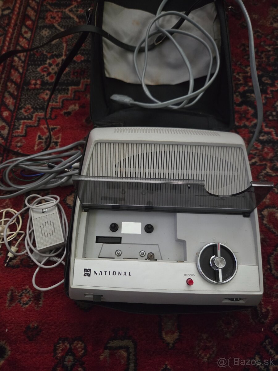 National kazetový prehrávač aj nahrávač retro made in Japan - 2