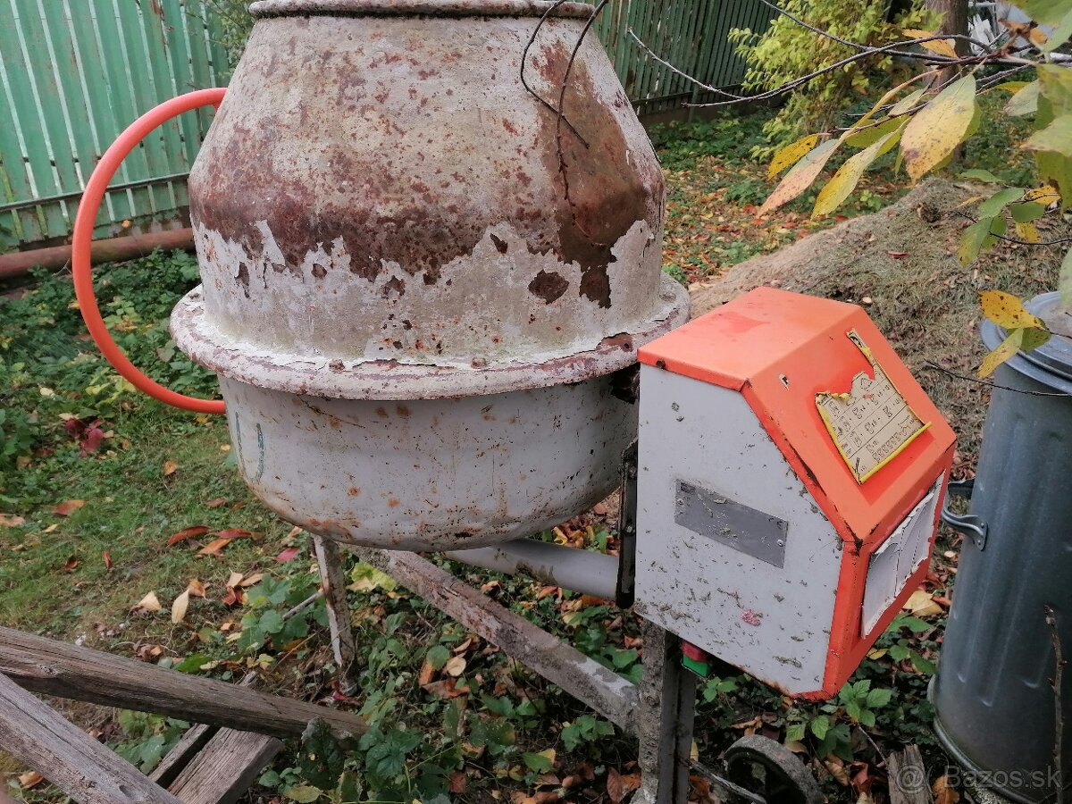 Miešačka na beton - 2