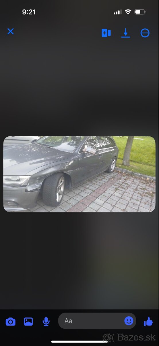 Predám odretú Audi A4 B8 - 2