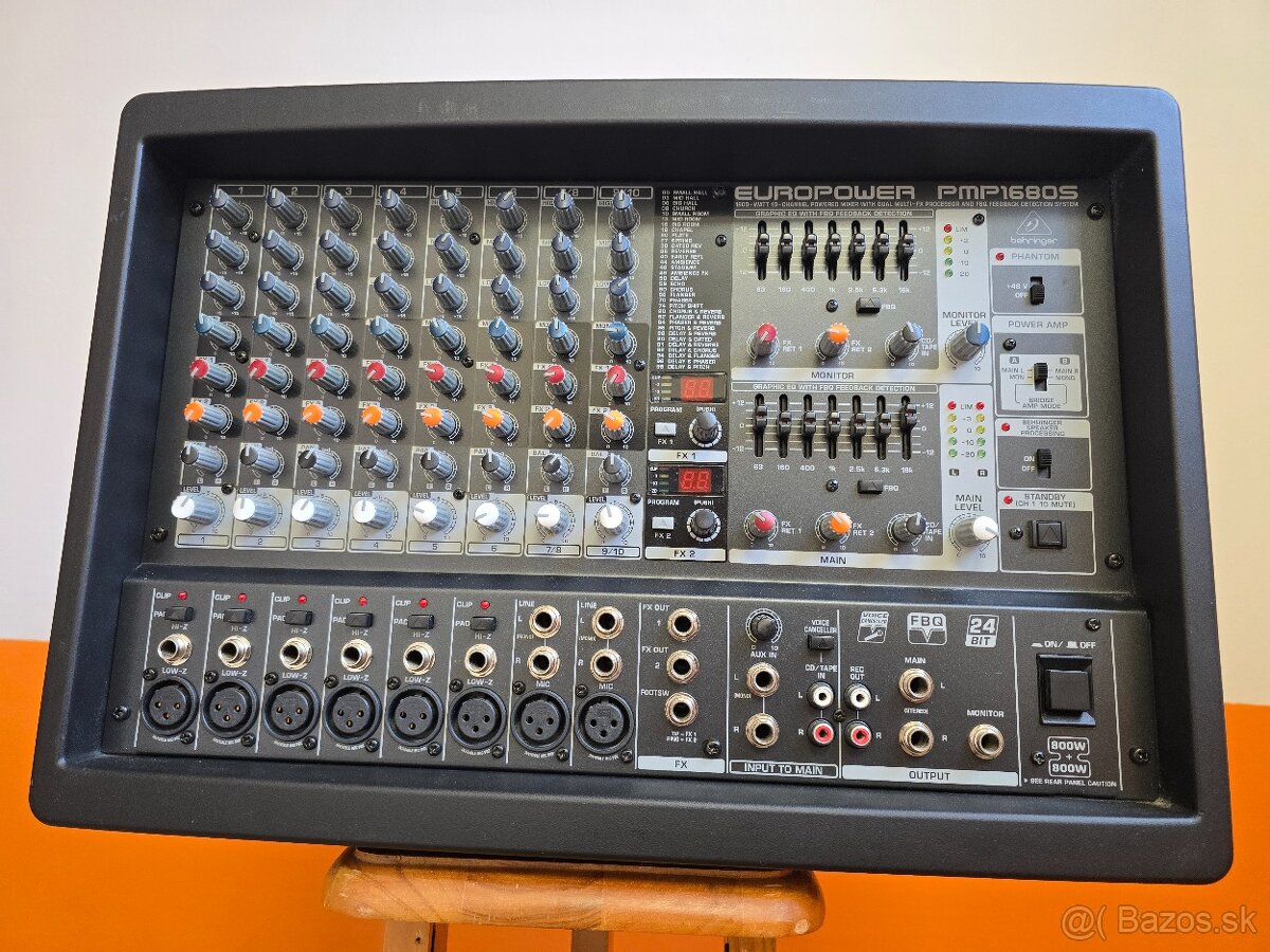 Behringer PMP 1680S Power mixpult - 2