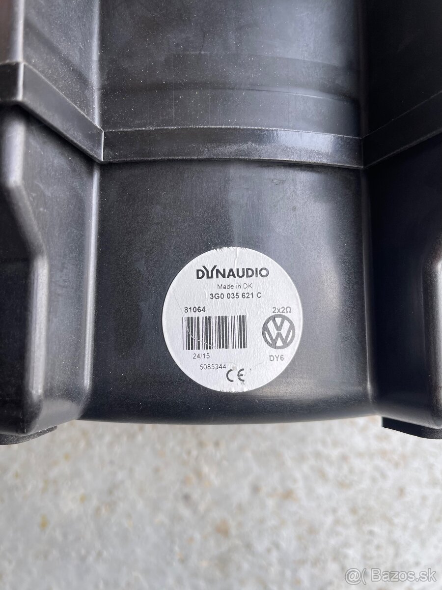 Predam Dynaudio subwoofer VW Passat B8 - 2