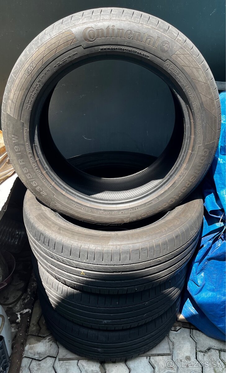 Letné pneu Continental 235/55 R19 101W AO - 2