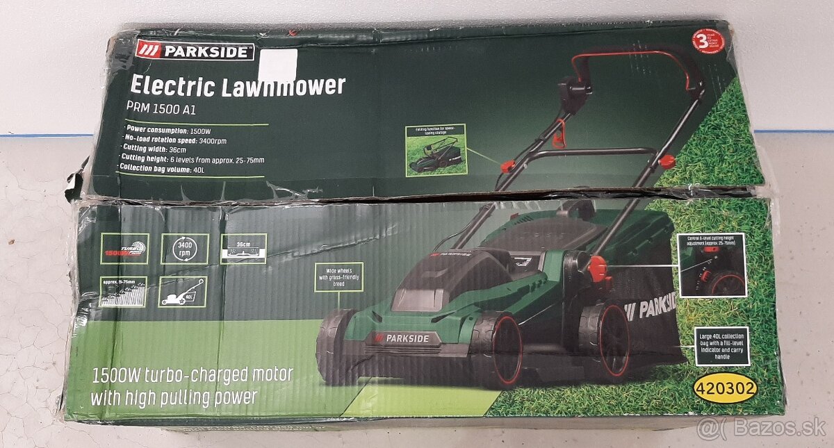 Elektrická kosačka Parkside - 2