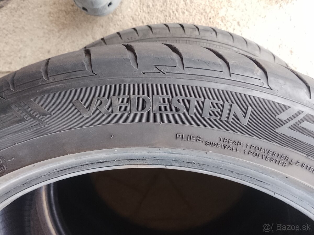 Predám letné pneu 225/45r17 5mm - 2