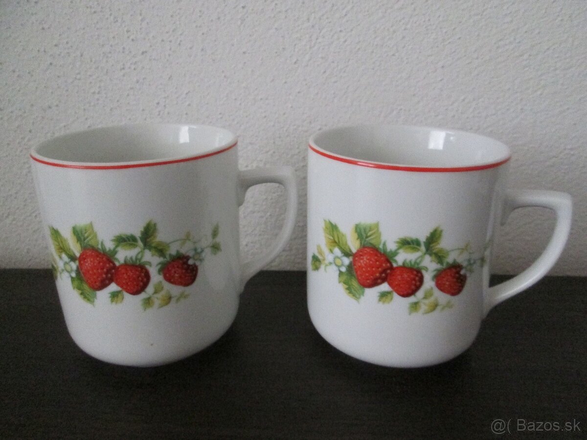 Retro hrnčeky - 2