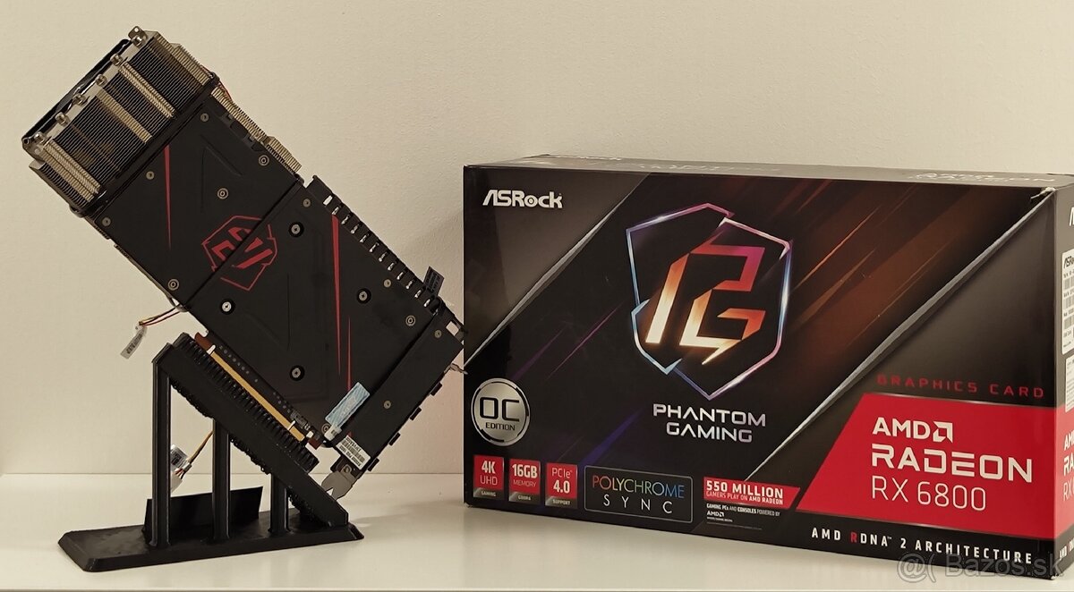 ASRock Phantom Gaming AMD RADEON RX 6800 16GB - 2