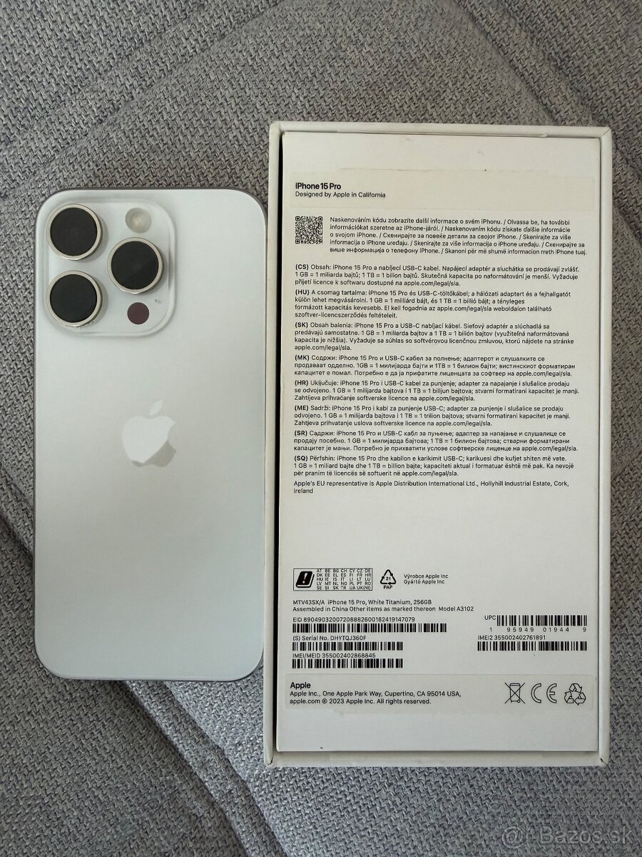 Apple iPhone 15PRO 256GB - 2