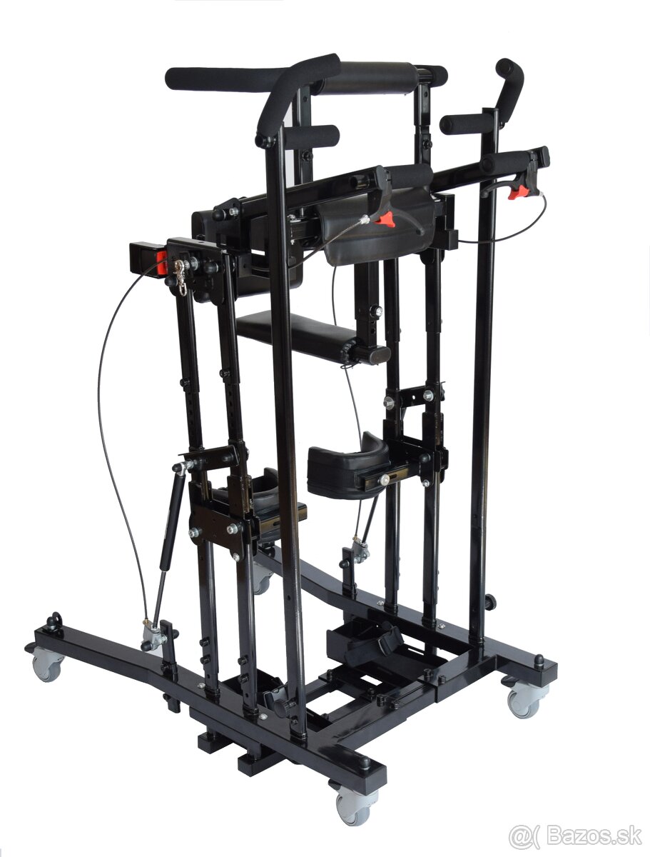 Vertikalizačné zariadenie s funkciou cvičenia na drepy - 2