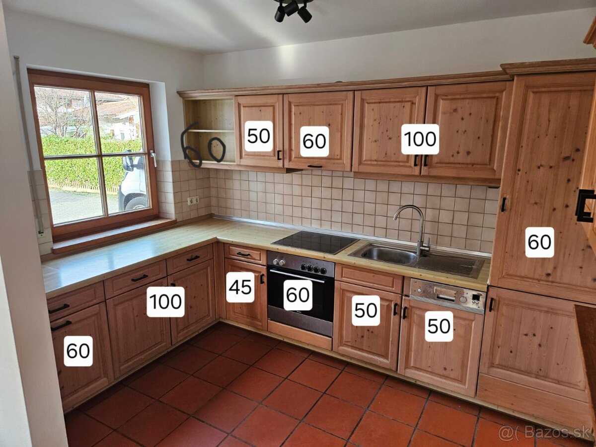 Masívna kuchynská linka z Nemecka so spotrebičmi - 2