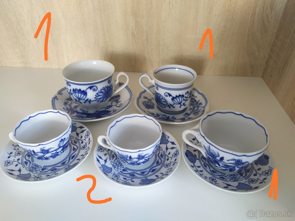Cibulovy porcelan Bohemia - 2