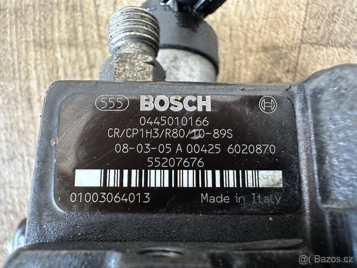 Alfa Romeo 159 2.4JTD vstřiky a čerpadlo - 2