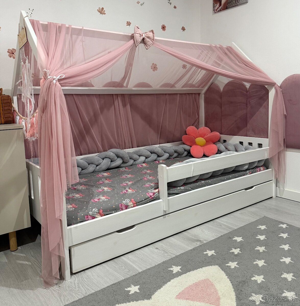 Domčeková posteľ s pristelkou - 2