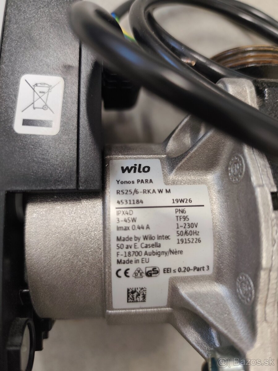 Wilo Yonos PARA RS25/6-RKA W M - 2