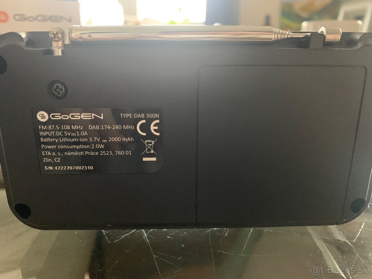 GoGEN prenosné rádio - 2