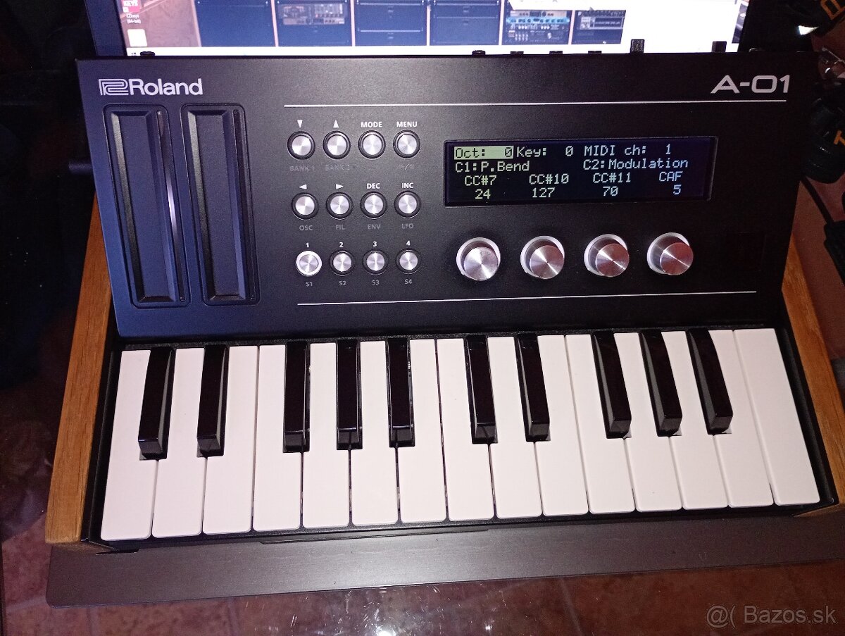Roland A 01 synthethyzer modul+midi klaves - 2
